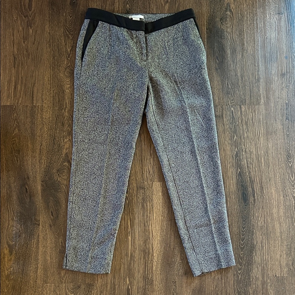 H&M Women's Black and Gray Trousers